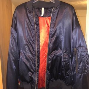 NAVY BLUE men’s puffer coat